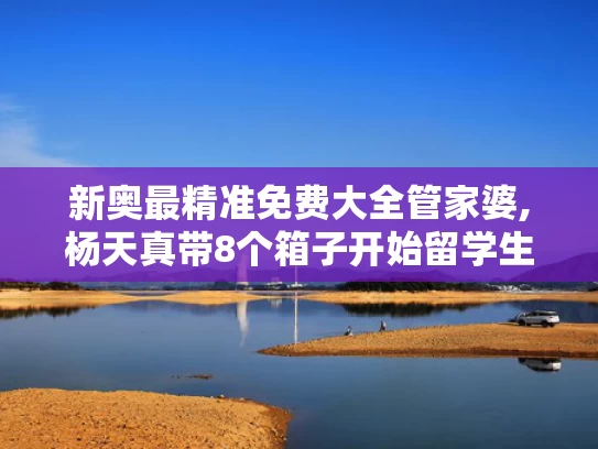 新奥最精准免费大全管家婆,杨天真带8个箱子开始留学生活