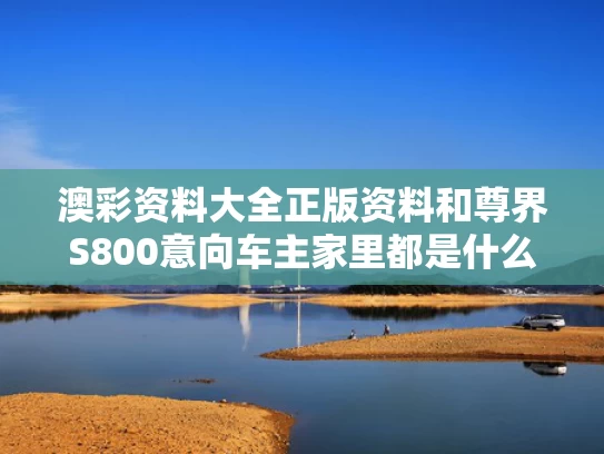 澳彩资料大全正版资料	和尊界S800意向车主家里都是什么车与