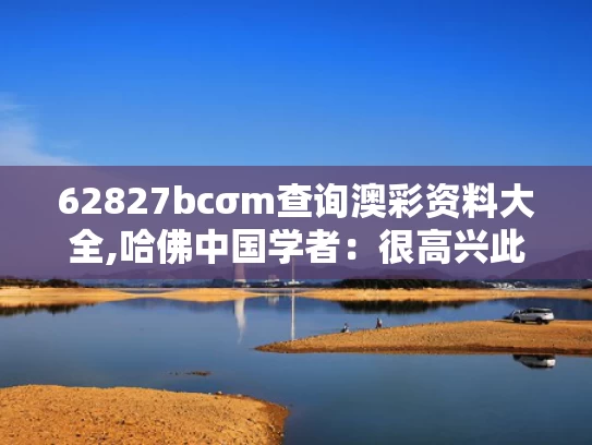 62827bcσm查询澳彩资料大全,哈佛中国学者：很高兴此时离开美国