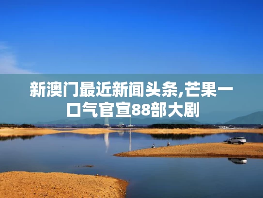 新澳门最近新闻头条,芒果一口气官宣88部大剧